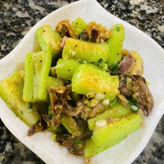 Mướp Xào Lòng Gà