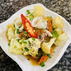 Mực Xào Bông Cải